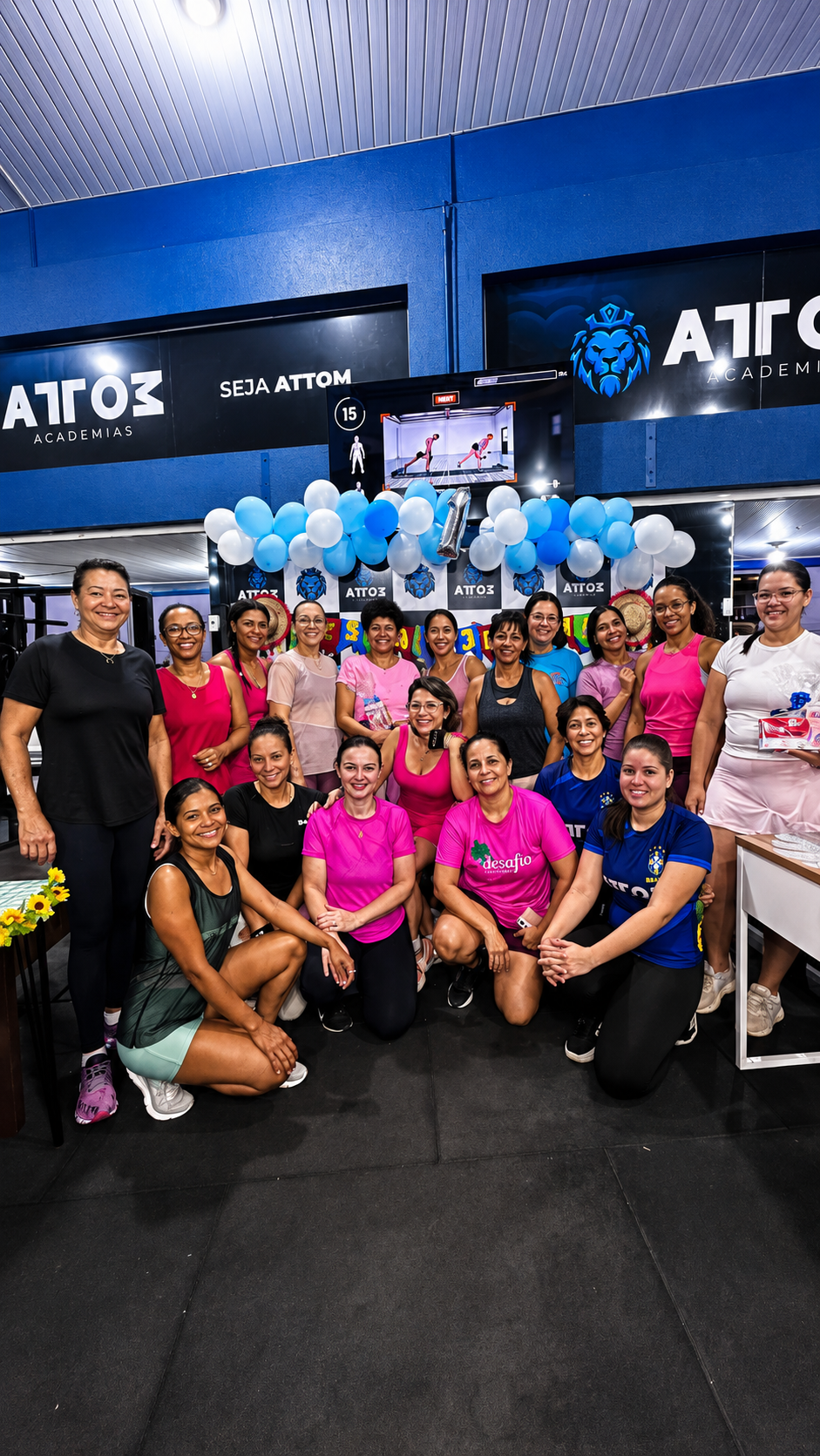 Treino Rosa — Outubro das Leoas