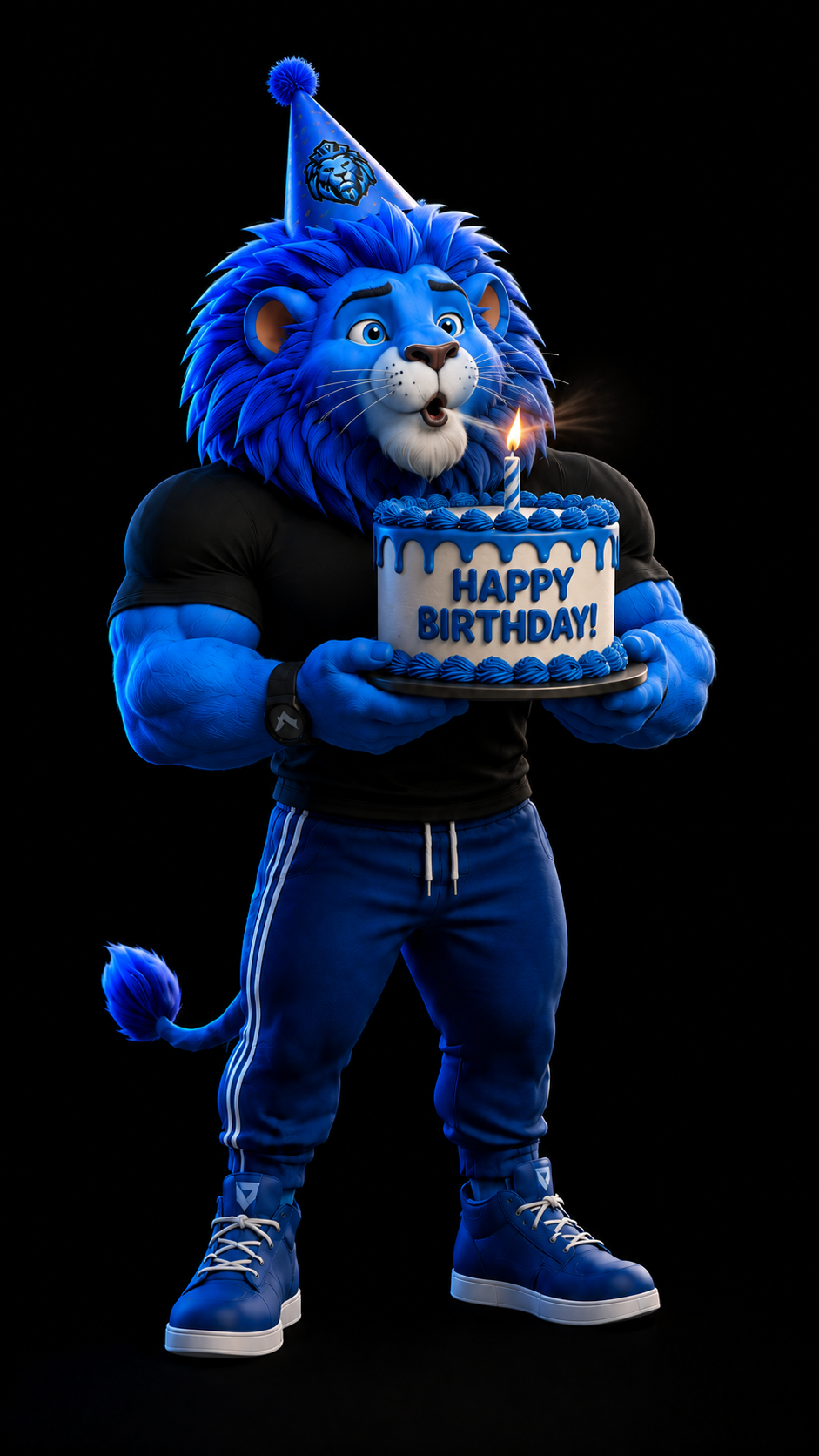 O Rei ATTOM soprou a velinha 🎂