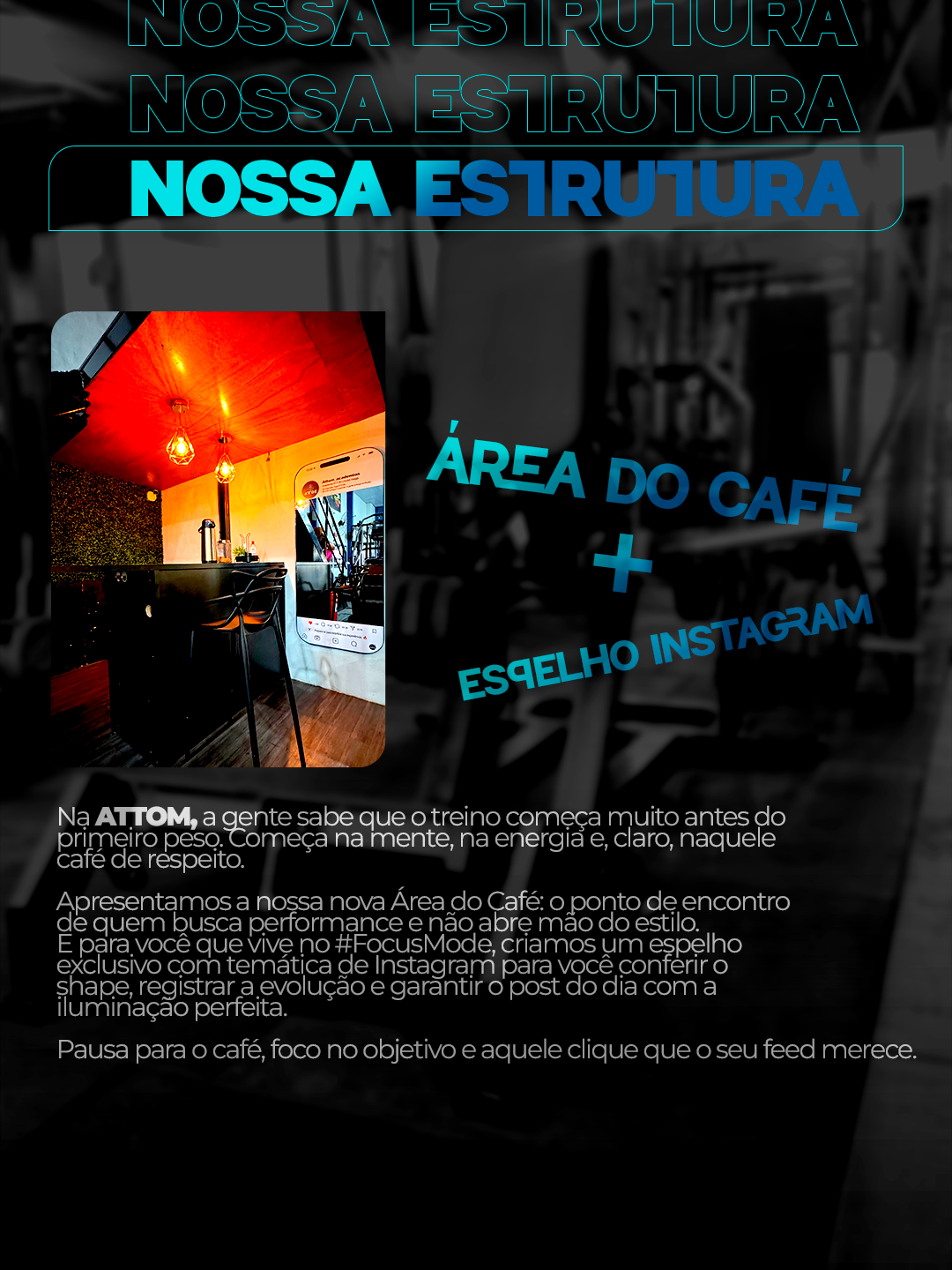 Café + Espelho Instagram
